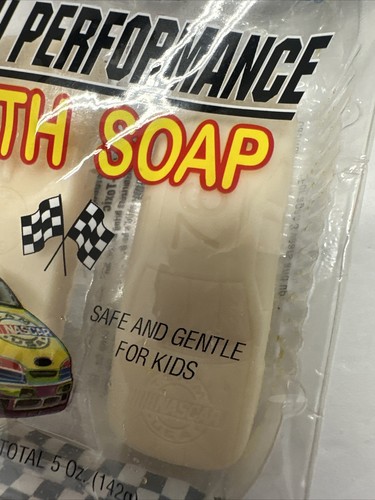 Vintage NASCAR High Performance Race Car Bath Soap Bars - Picture 2 of 6