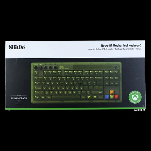 8BitDo Retro 87 Mechanical Keyboard Xbox Halo Edition