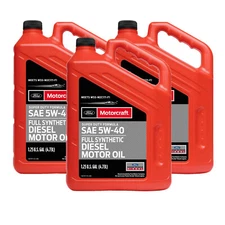 Motorcraft OEM Full Synthetic Diesel Motor Oil SAE 5W-40 - 15 Quart