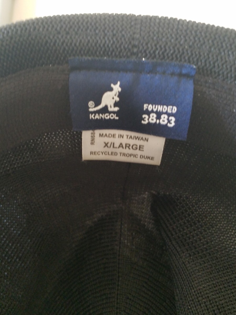 Kangol Recycled Tropic Duke XL Black View 2