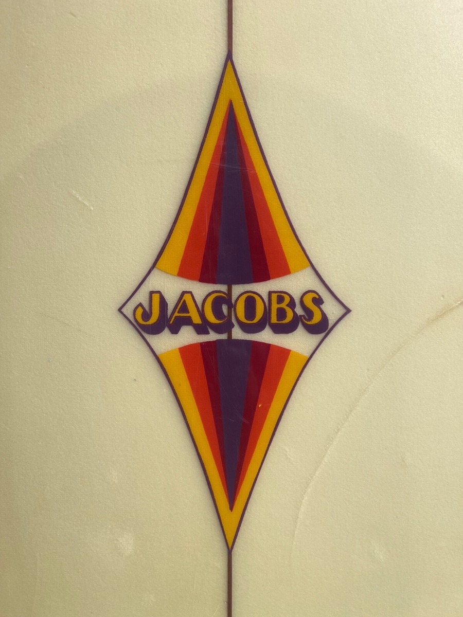 Vintage, Unrestored 1960s Jacobs Surfboard | eBay