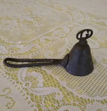 Antique Gilchrist #12 Cone Shaped Turn Key Ice Cream Scoop early 1900's