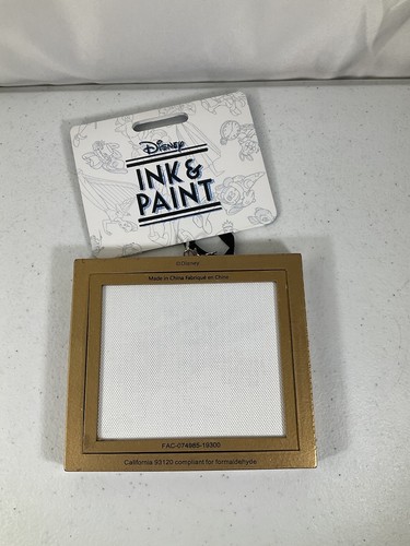 MR TOAD & ICHOBOD CRANE Disney Parks INK & PAINT Christmas Canvass Ornament 2020 - Picture 2 of 2