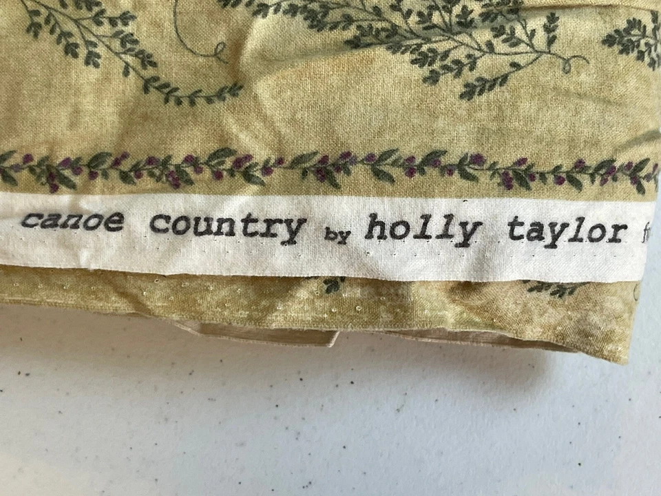 Moda NORTHERN ESCAPE Theme Flannel Fabric Bundle By Holly Taylor With JUTE Tote - Image 3 of 4