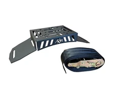 Overland Axis Rear Spare Offroad Tire Accessory Mount Bracket