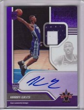 2017-18 Panini Vanguard Harry Giles RPA Patch Auto Kings Rookie Purple 11/25