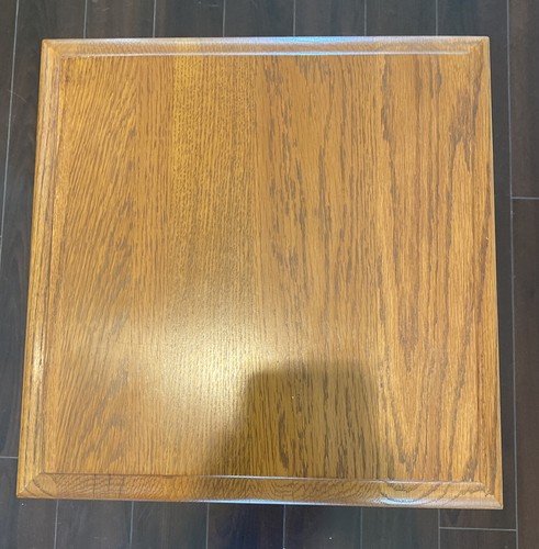 Side Table Cabinet Heirloom Maple With 2 Doors 24” Tall x 14” Wide Beautiful - Picture 6 of 10
