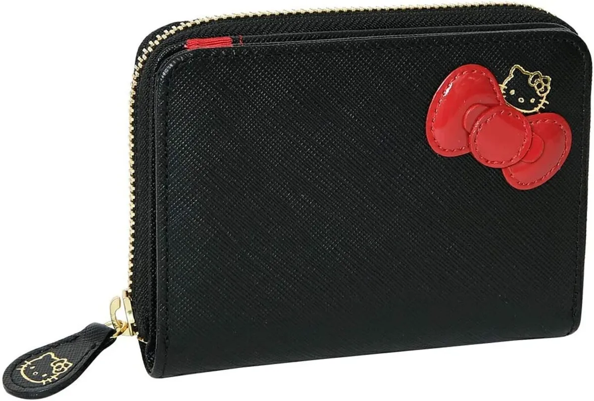 Hello Kitty Compact Zipper Wallet