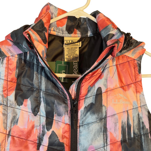 L.L.Bean PrimaLoft Cross Core Packaway Long Vest Women's XXS Reg NEW Item 505996 - Picture 1 of 24