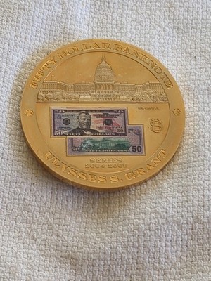 $50 Ulysses S. Grant USA Eagle American Mint Medal Commemorative Coin