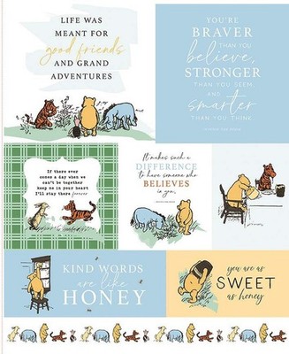 Winnie the Pooh P17006 Panel by Echo Park Paper Co for Riley Blake - 35.5'' x 43''