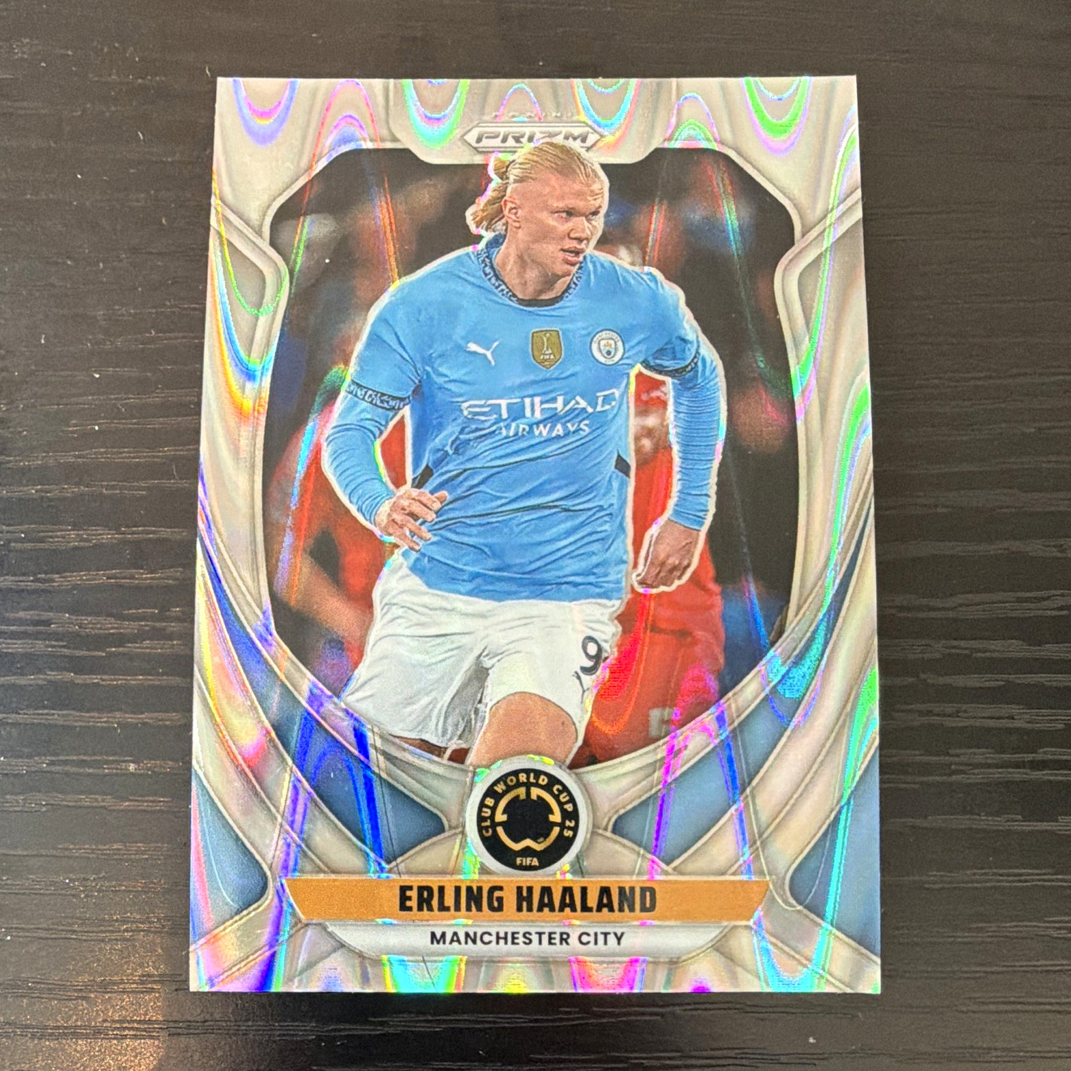 Panini 2025 Prizm FIFA Club World Cup Seismic Erling Haaland Man City #136