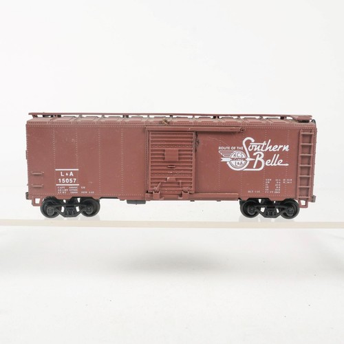 Kit de coche de caja Athearn escala HO Kansas City Southern KCS L&A #15057 40' construido | Zustand: Used