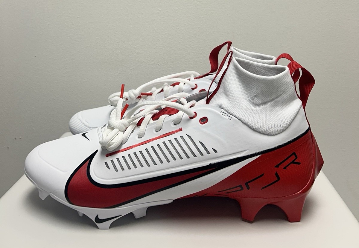 Size 12.5-Nike Vapor Edge Pro 360 2 Football Cleats White  display picture 1