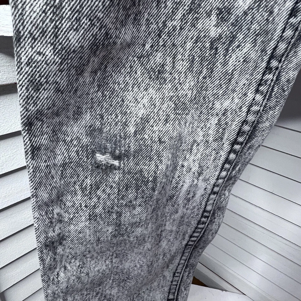 Jeans Levi's 505 de Colección Años 80 Gris Lavado Ácido Talla 8 Hechos en EE. UU. RAROS DIFÍCILES DE ENCONTRAR Foto 3 de 4