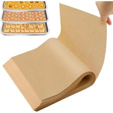 100 Greaseproof Paper Paper Baking Sheets Precut Non Stick Sheets Parchment Cook