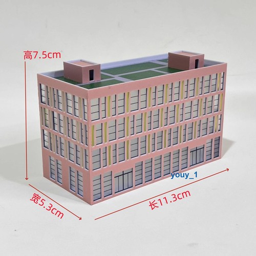 1:150/200 N Scale Buildings City Scene Office Industrial Park Kit Toys Model - Picture 5 of 35