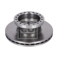 Febi Bilstein 177853 2X Bremsscheibe FüR Mit Abs-Impulsring