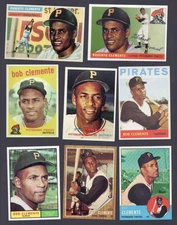 $6 SALE 8CARDSA  ROBERTO BOB CLEMENTE NOVELTIES THROUGH THE YEARS COLLECTION #A
