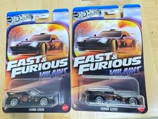 2025 Hot Wheels Fast  Furious Villains  Honda S2000  Lot of 2  Same day Ship