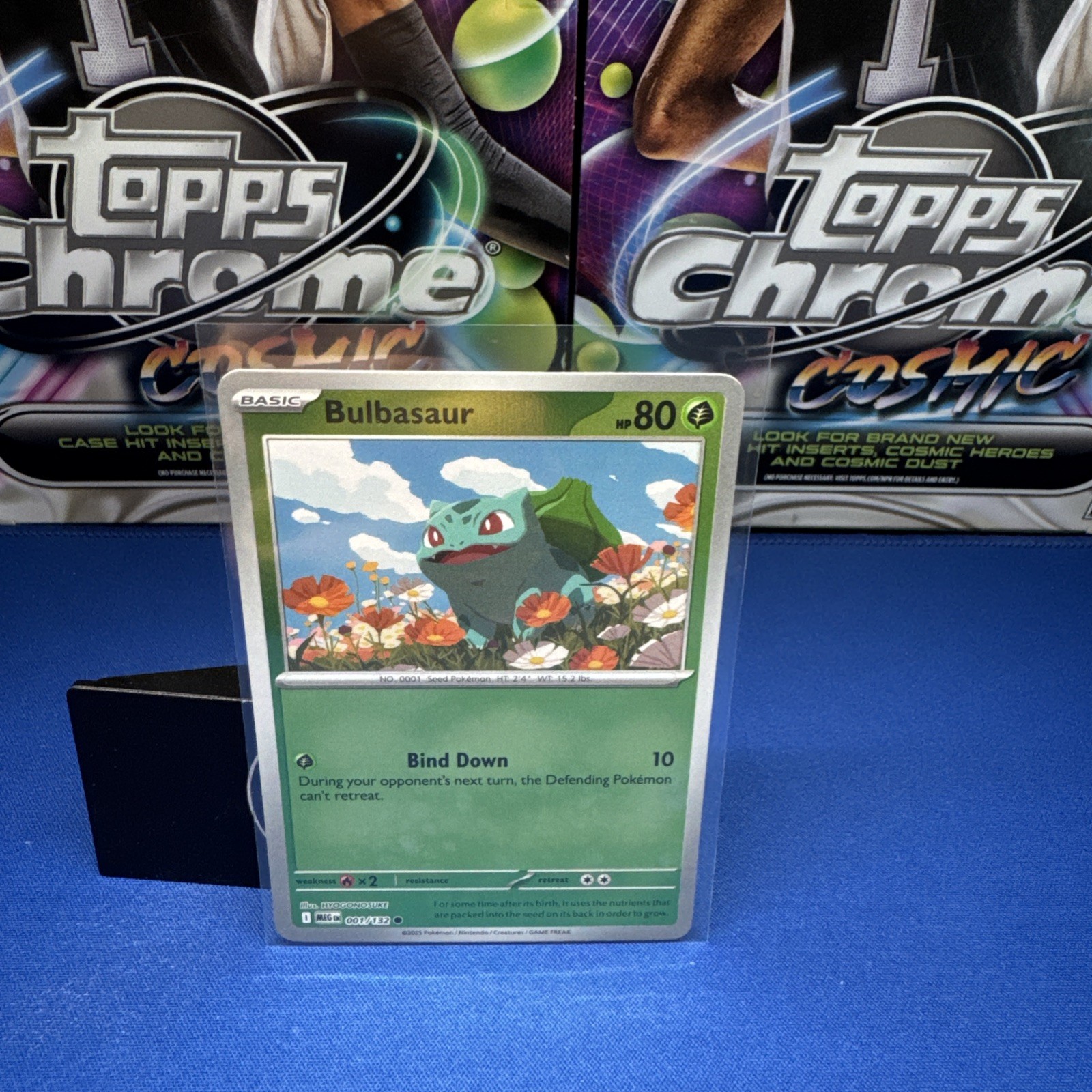 Bulbasaur 001/132 Me01: Mega Evolution Reverse Holo