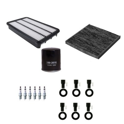 Denso Tune Up Kit NGK 6 Spark Plugs & Boots Kit for Avalon XL XLS 3.0L V6 1MZ-FE