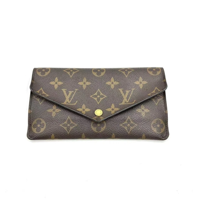 10.09.04 Louis Vuitton Monogram Jeanne long wallet.