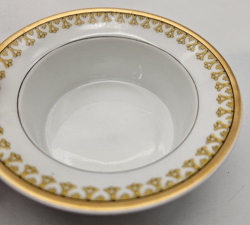 Vintage Charles Field Haviland Limoges Ramekin Bowl 24K Gold Band France - Picture 6 of 12