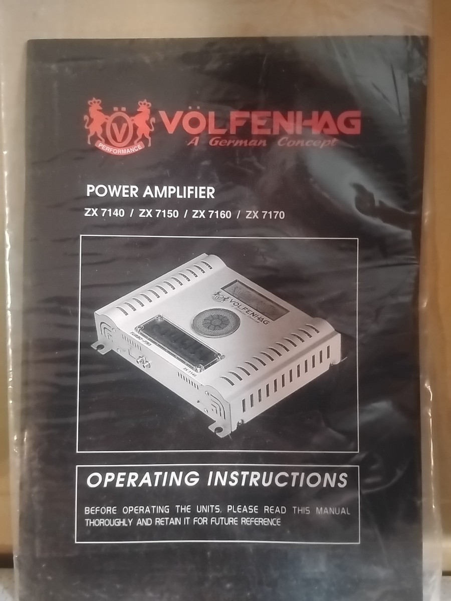 Volfenhag ZX-7140 2-Channel Car Amp for sale online | eBay Volfenhag ZX-7140 2-Channel Car Amp for sale online | eBay