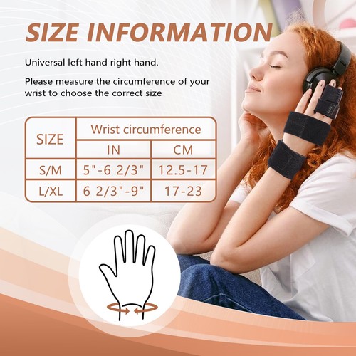 2 Finger Splint, Adjustable Finger Brace, Finger Metal Support for Broken Fin... - Picture 6 of 7