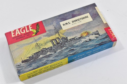 KIT MODELO EAGLEWALL EAGLE 1955 COMPLETO BUENO 1:1200 H.M.S. Dorsetshire - Imagen 2 de 4