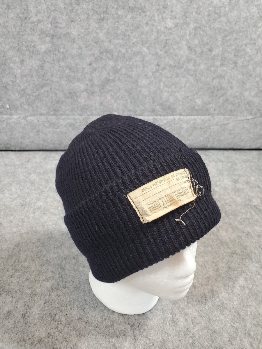 1940s WW2 Wool US Navy USN Watch Cap Beanie Military | eBay
