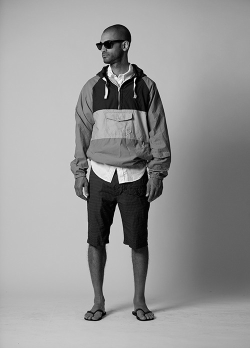 Standard Engineered Garments Pullover Parka Beach… - image 2