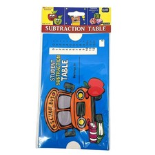 Student Subtraction Table   Educational Chart for Early Learners: 1 Pack