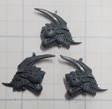 Warhammer 40k Tyranid Bits Gargoyle Brood Horned Heads Set HE