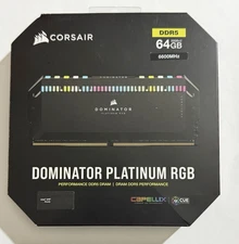 Corsair Dominator RGB 64gb DDR5 6600 CL32