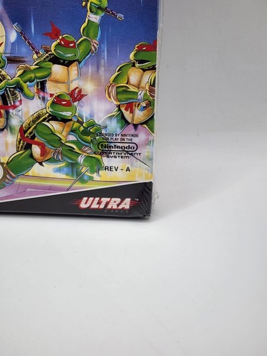 TMNT Teenage Muntant Ninja Turtles Nintendo NES SEALED Brand New 1989 Vintage - Picture 7 of 7