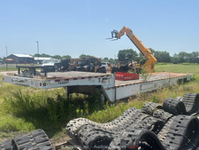 2016 Traile-Eze TE80HT 48' 40 Ton T/A Equipment Trailer Hyd Dove Tail bidadoo