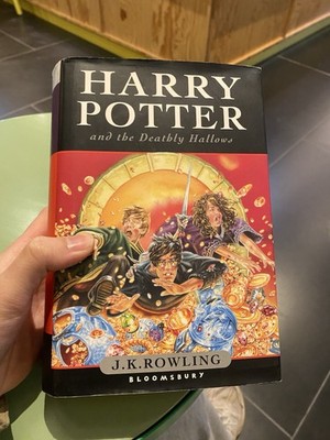 Harry Potter and the Deathly Hallows J.K. Rowling 2007 First Edition DJ Clean