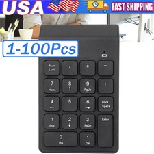 Wireless USB Number Numpad Numeric Keypad Num...