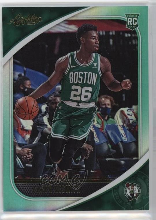 2020-21 Panini Absolute Memorabilia Teal /49 Aaron Nesmith #5 Rookie RC 7sd