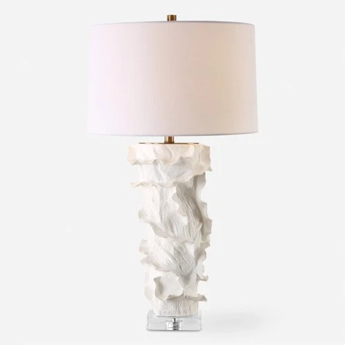 Uttermost 30295-1 Wisp 33" Tall Buffet Table Lamp - Wisp White - Picture 1 of 6