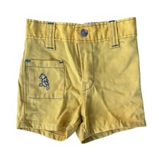 Vintage Sears Disney Winnie the Pooh Toddler Shorts in Yellow  Blue / 3T