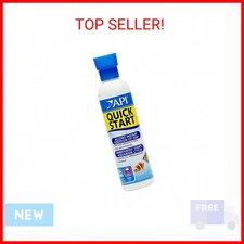 API QUICK START Freshwater and Saltwater Aquarium Nitrifying Bacteria 8-Ounce Bo