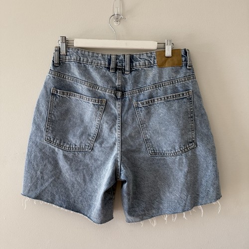 Cotton On Denim Cut Off Shorts Size 10 Womens Casual Mid Leg Surf Jorts - Picture 23 of 23