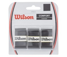 WILSON Sporting Goods Ultra Wrap Tennis Overgrip 3-Pack , Black