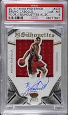 2014 Panini Preferred Rookie Silhouettes 2/99 Bruno Caboclo #307 PSA 8 Auto 3c7