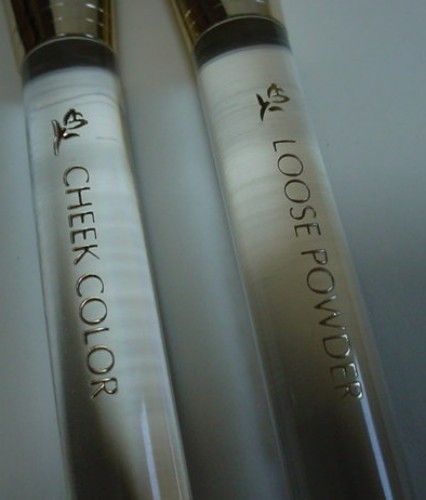 Mary Kay Essential 6 brush set w/case clear handles & Pink Retractable Lip Eye - Picture 7 of 21