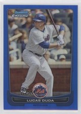 2012 Bowman Chrome Blue Refractor 180/250 Lucas Duda #141 00ma