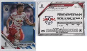 2021-22 Topps Chrome UCL Blue Refractor /150 Sidney Raebiger #60 Rookie RC